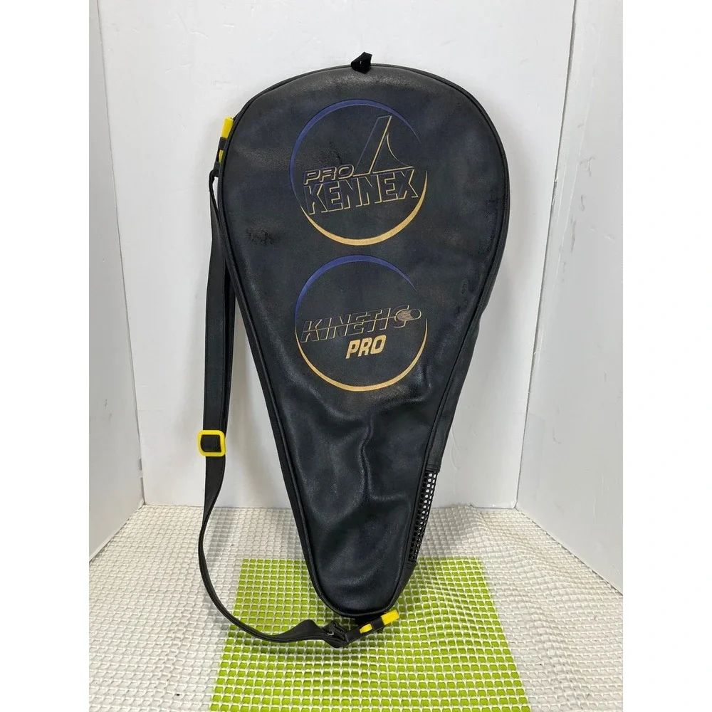 Pro Kennex Kinetic Pro Racquetball Racket with SMI 10g Cover Black Summer Tennis